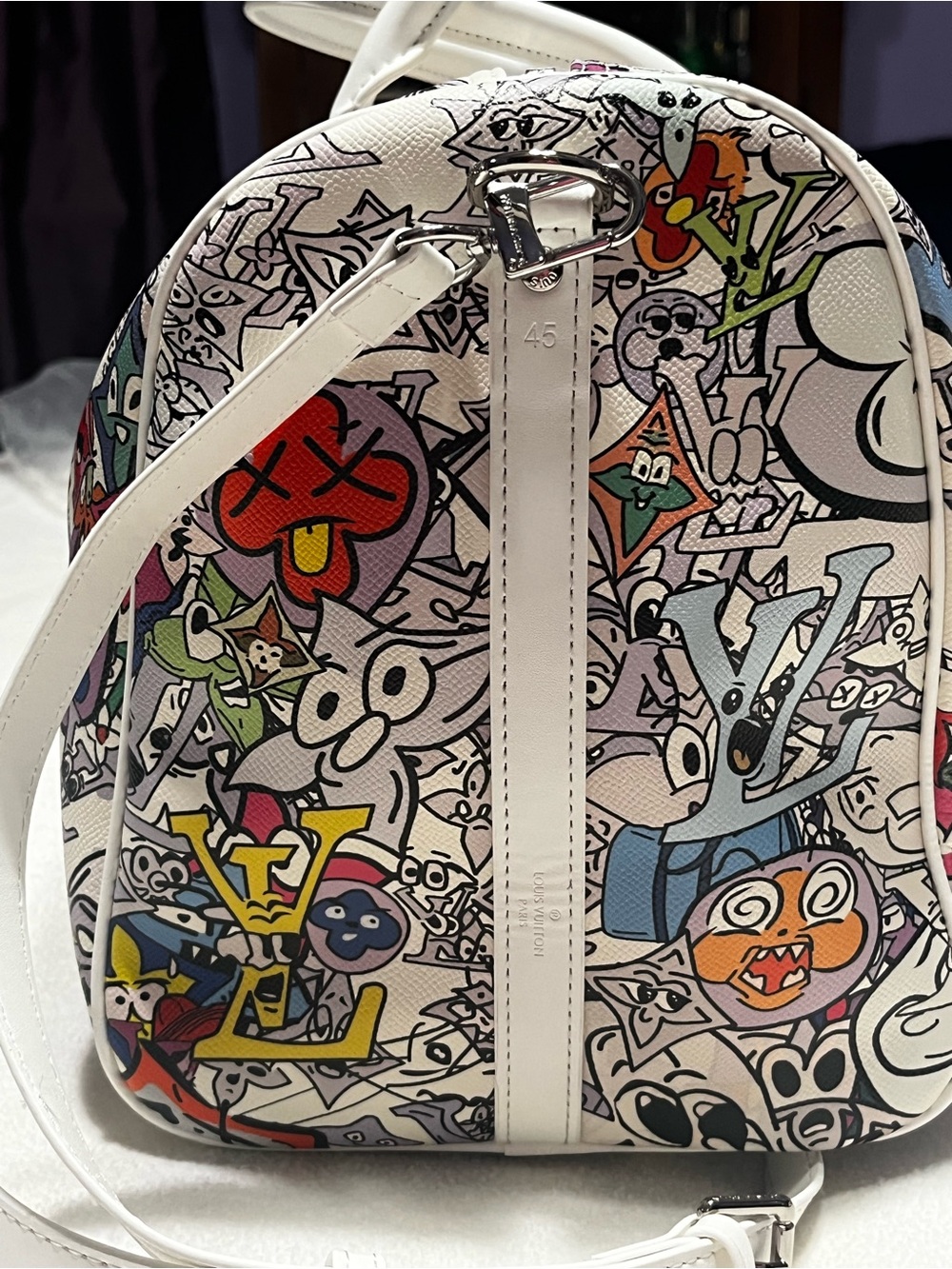 💥 Louis. Vuitton. Comics Keepall. Carry On Large Duffle limited Edition Bag - Picture 6 of 16